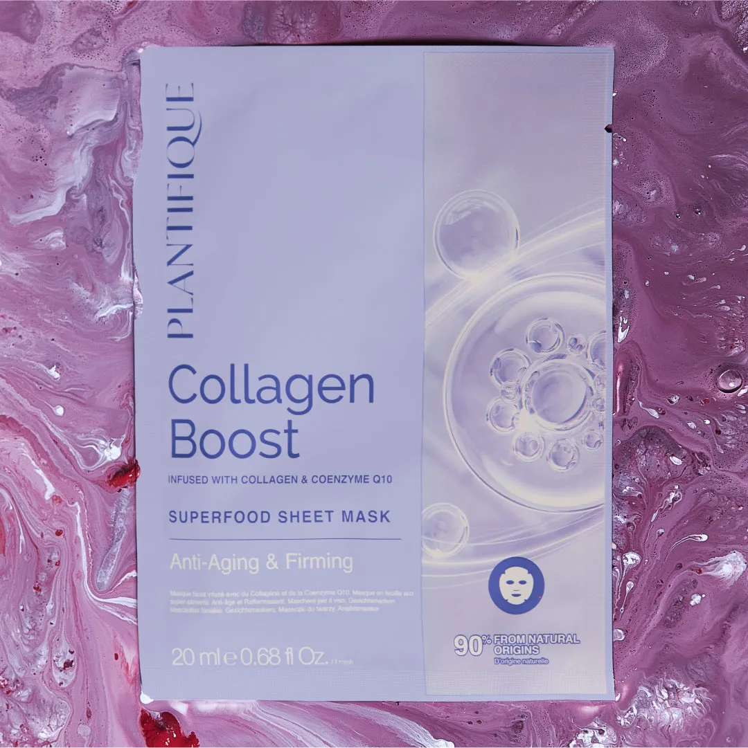 Plantifique Collagen Boost Maschere Viso Idratanti Collagene