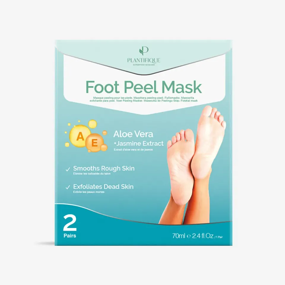 Plantifique Vitamins maschera piedi esfoliante 2 paia vitamine