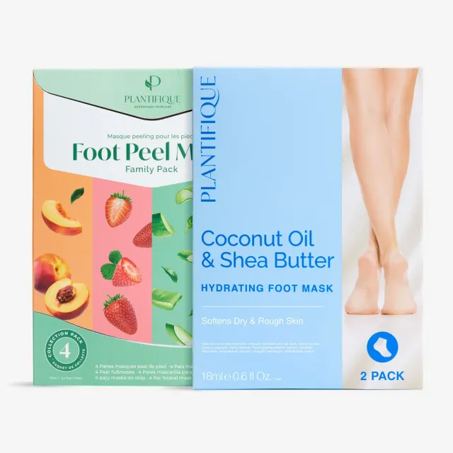Plantifique Happy Feet maschera piedi 6 paia esfoliante