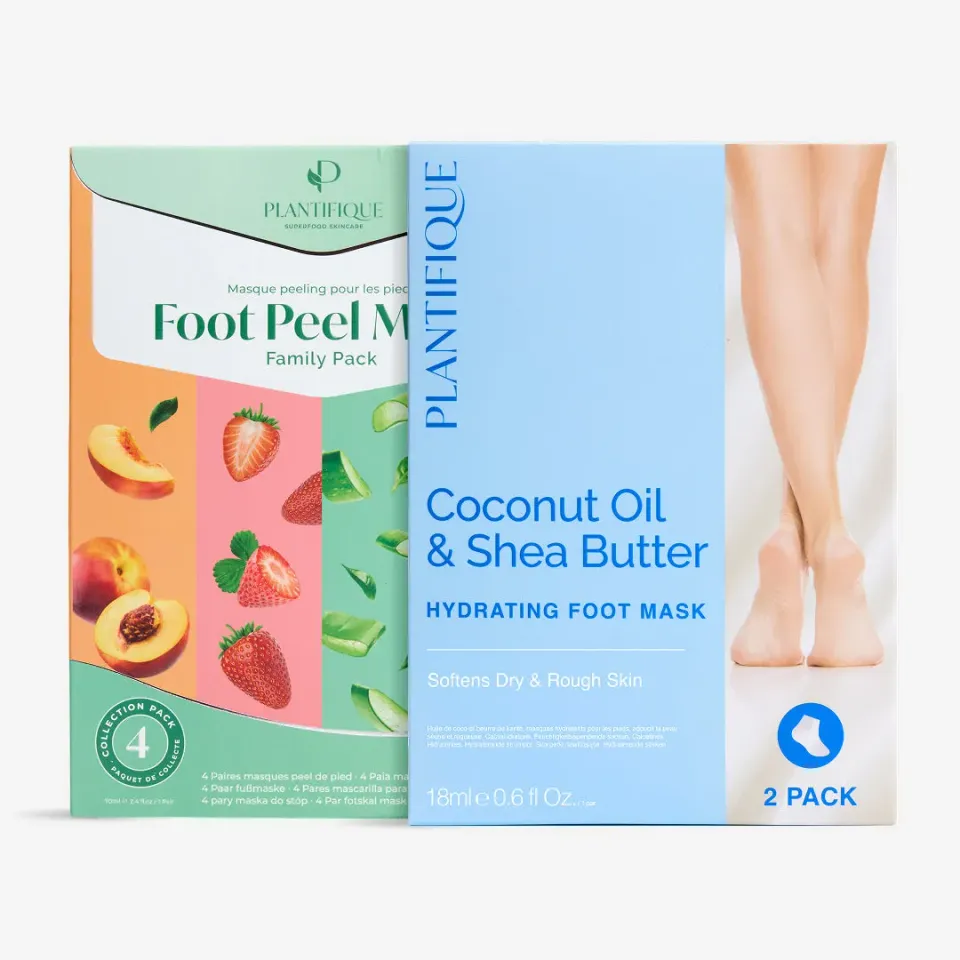 Plantifique Happy Feet maschera piedi 6 paia esfoliante