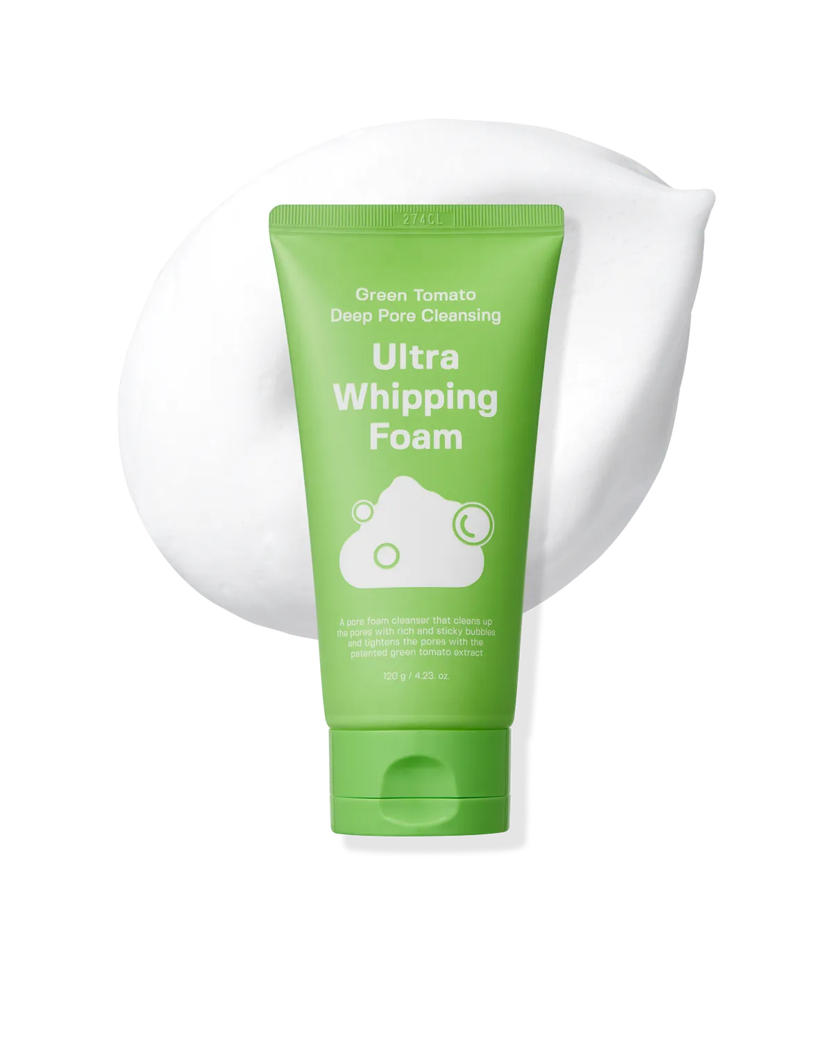 Sungboon Editor Green Tomato Whipping Foam detergente 120 g pori
