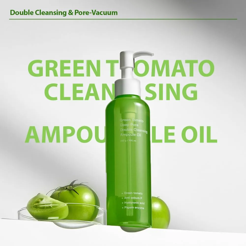 Sungboon Editor Green Tomato olio detergente 200 g pori dilatati