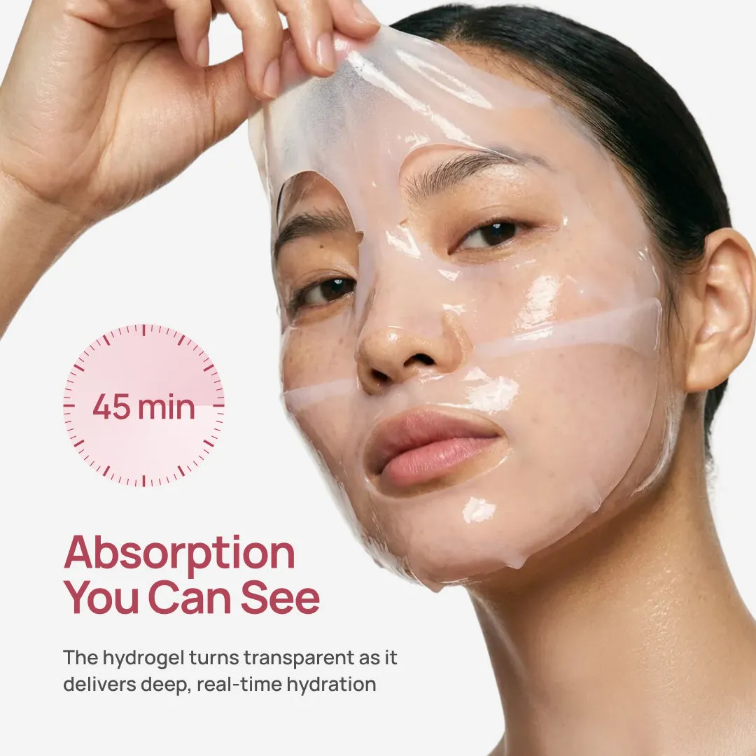 Plantifique PDRN Glass Skin maschera hydrogel 4 pezzi