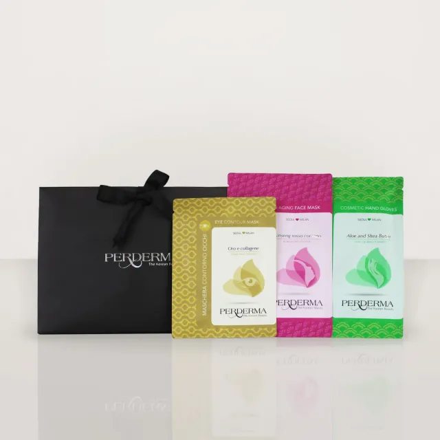 Perderma Anti-Age Kit maschere viso rimpolpante