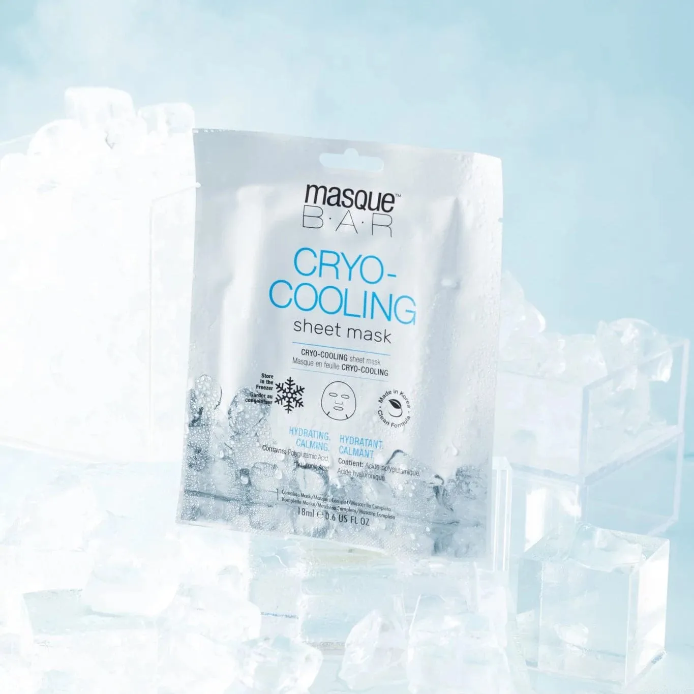 Masque Bar Cryo-Cooling Maschera Viso Fredda Idratante