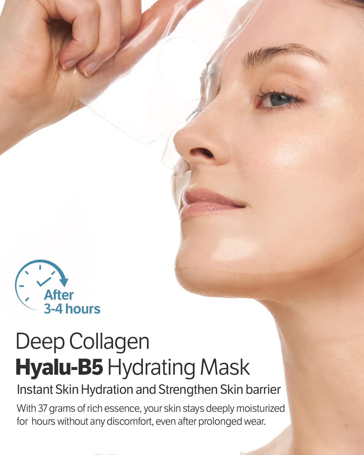 Sungboon Editor Deep Collagen Hyalu-B5 maschera viso 4 pz idratante