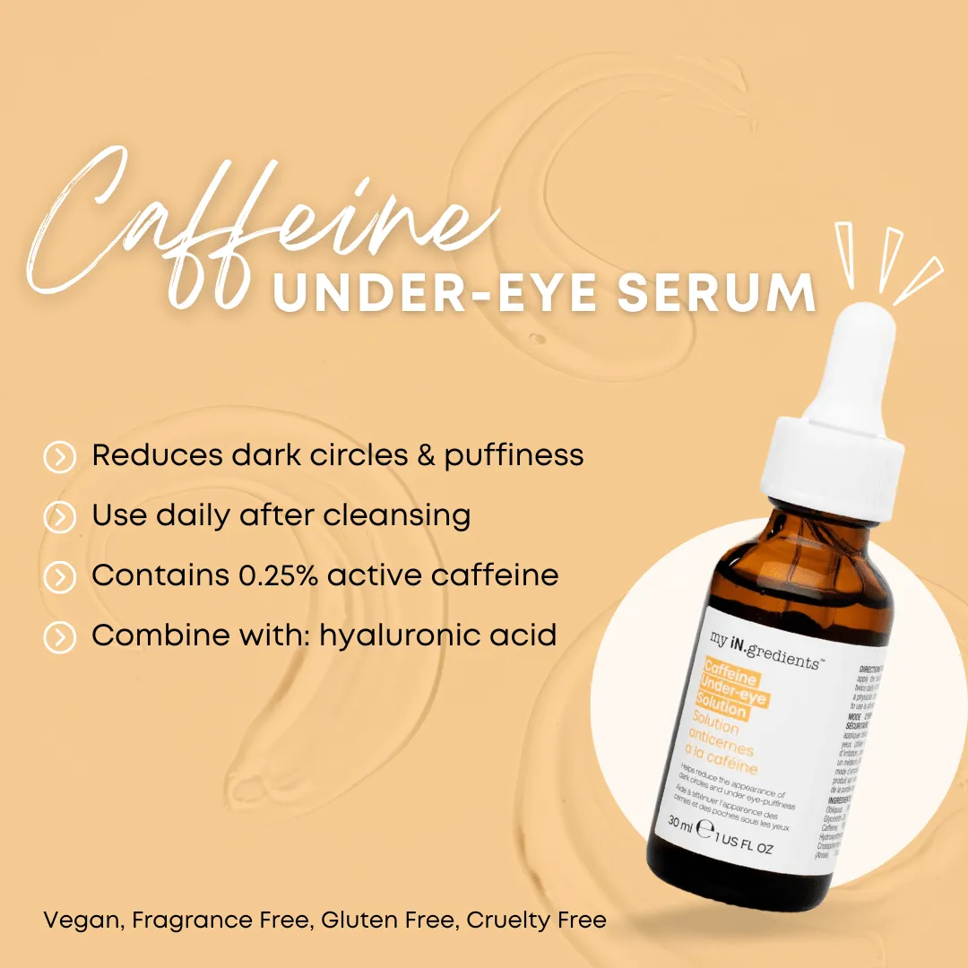 MasqueBAR my iN.gredients Caffeine siero contorno occhi