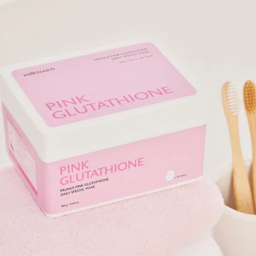 Milk Touch Pink Glutathione maschera viso 30 pezzi glow