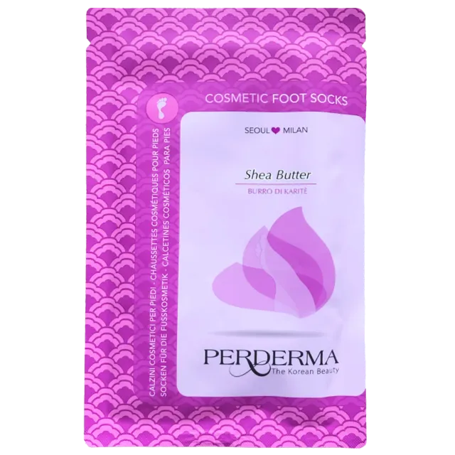 Perderma Calzini Cosmetici Piedi Emollienti Aloe Karité