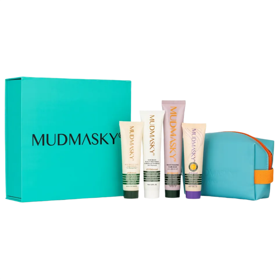 MUDMASKY Hair Care Gift Set Capelli Set Completo Luminosi